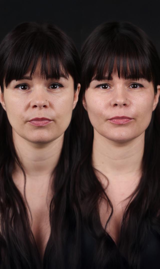 Unretouched before and after result, the drBand Clinic